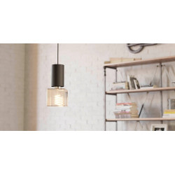 Ampoule cubique ambrée à filaments LED E27 blanc chaud dimmable 180 lm 4 W EGLO Ampoule cubique ambrée à filaments LED E27 blanc chaud dimmable 180 lm 4 W EGLO