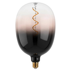 Ampoule à filaments dégradé gris LED E27 blanc chaud 85 lm 4 W EGLO