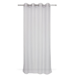 Voilage Zina gris clair 140 X 240 cm JBY CREATION
