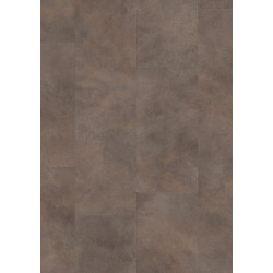 Sol vinyle en dalles Optimum Colle béton métallique oxydé 3,8 m² PERGO