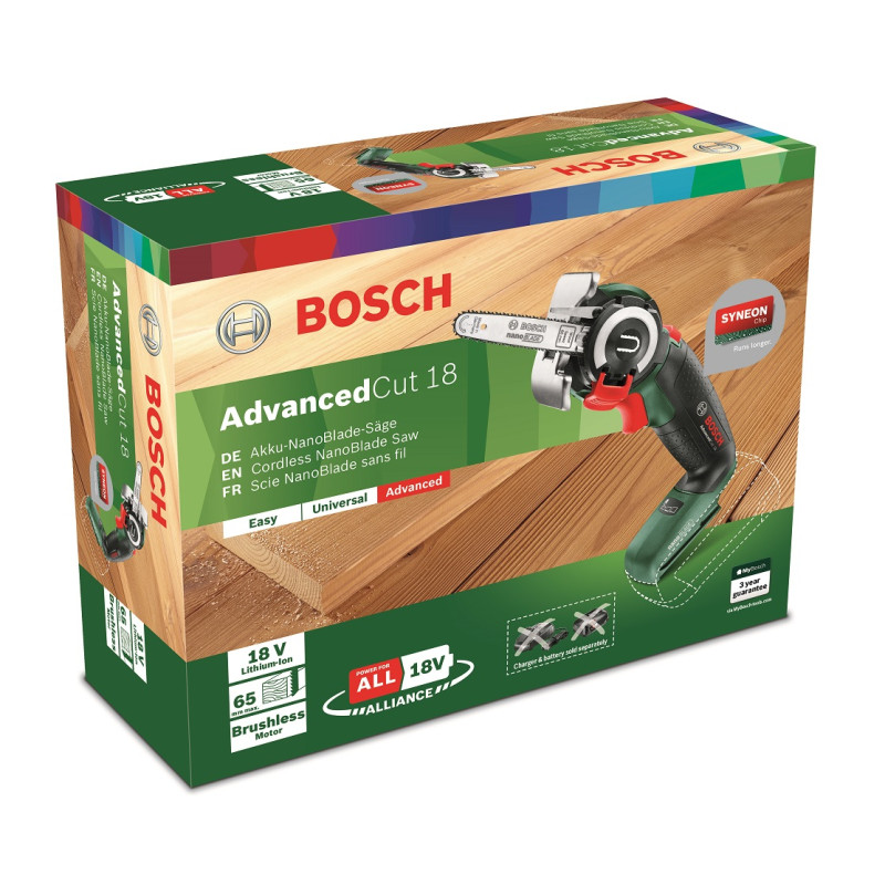 Scie NanoBlade AdvancedCut 18 V BOSCH Scie NanoBlade AdvancedCut 18 V BOSCH