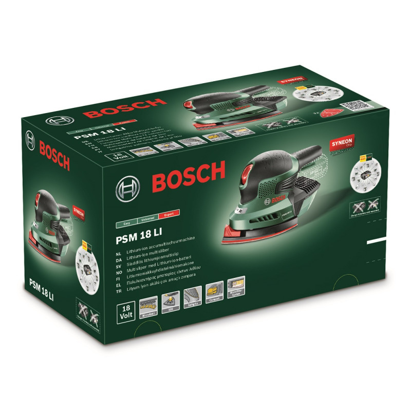 Ponceuse multifonction sur batterie PSM 18 LI 18 V BOSCH