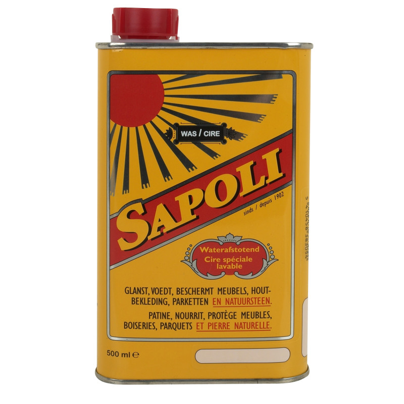 Cire lavable 0,5 L SAPOLI