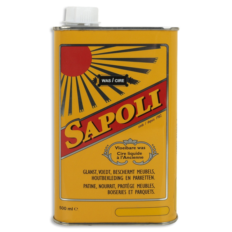 Cire liquide naturelle 0,5 L SAPOLI