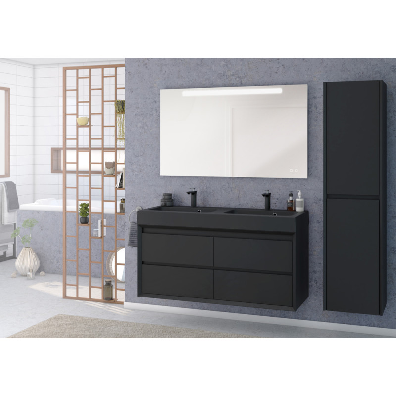 Miroir LED Atlas+ 12 W 120 cm ALLIBERT