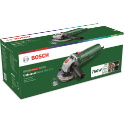 Meuleuse d'angle électrique UniversalGrind 750-115 750 W BOSCH Meuleuse d'angle électrique UniversalGrind 750-115 750 W BOSCH