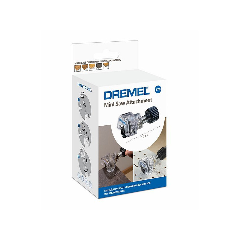 Kit mini scie pour outil multi-fonctions DREMEL Kit mini scie pour outil multi-fonctions DREMEL