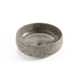 Vasque à poser Ergo gris Ø 42 cm ALLIBERT