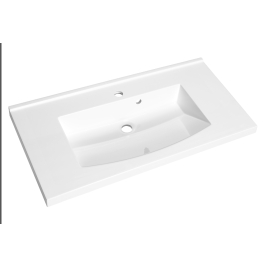 Plan de toilette Flex blanc brillant 90 cm ALLIBERT