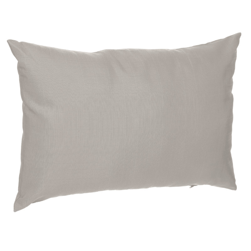 Coussin déperlant Korai taupe 50 x 30 cm