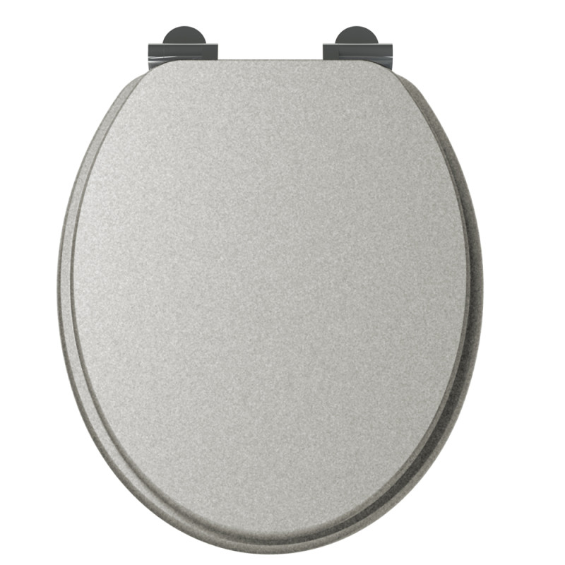 Abattant de toilette Silver argent ALLIBERT