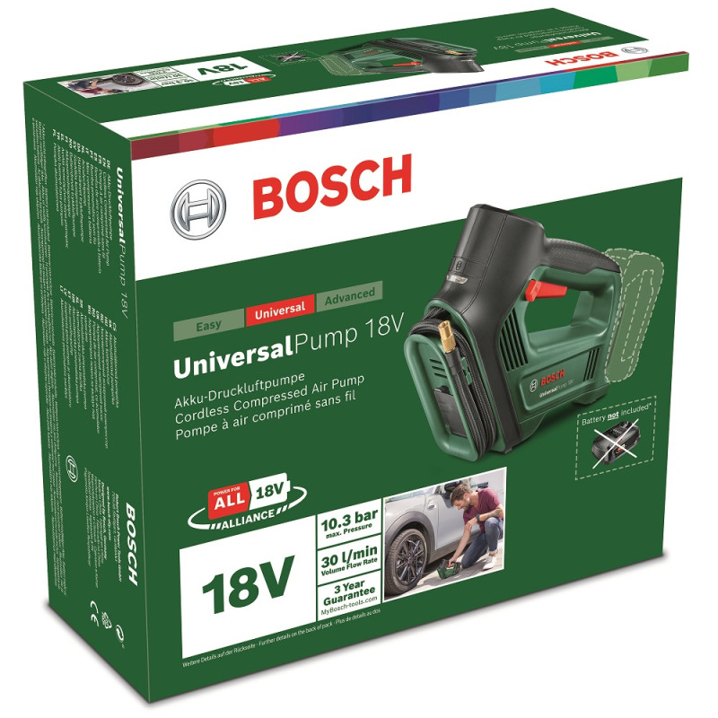 Pompe à air comprimé sur batterie UniversalPump 18 V BOSCH