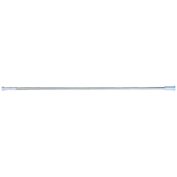 Barre de rideau de douche télescopique Show chromée 125-220 cm ALLIBERT