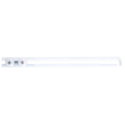 Barre de rideau de douche Corner blanche 90 x 90 cm ALLIBERT