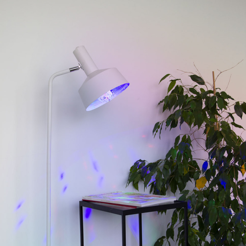 Ampoule disco P80 LED E27 motorisée XANLITE – ambiance festive | XANLITE Ampoule disco P80 LED E27 motorisée XANLITE – ambiance festive | XANLITE