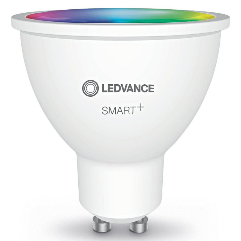 Ampoule LED GU10 RGB Connectée – Ambiance Lumineuse | LEDVANCE
 Ampoule LED GU10 RGB Connectée – Ambiance Lumineuse | LEDVANCE