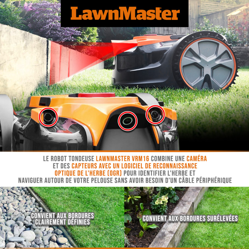 Tondeuse robot autonome VRM16 LAWNMASTER