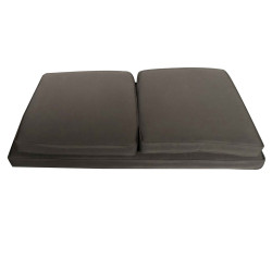 Set de coussins pour salon de jardin Bora Bora anthracite 3 pièces