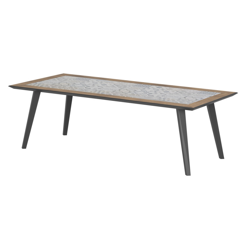 Table de jardin Lambada 213 x 92 x 74 cm