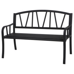 Banc de jardin Alvernia 127 x 61,5 x 86 cm