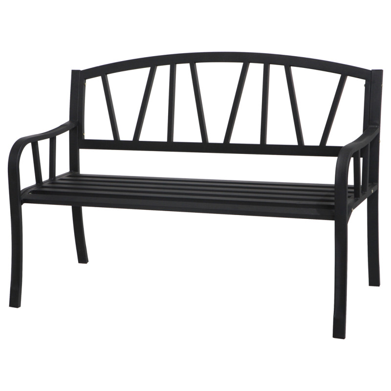 Banc de jardin Alvernia 127 x 61,5 x 86 cm