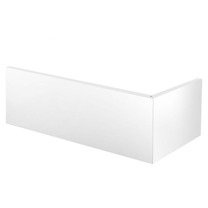 Tablier de baignoire d'angle Fix Alu 170 x 80 cm ALLIBERT