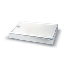 Tablier pour receveur de douche Fix Alu 90 cm ALLIBERT