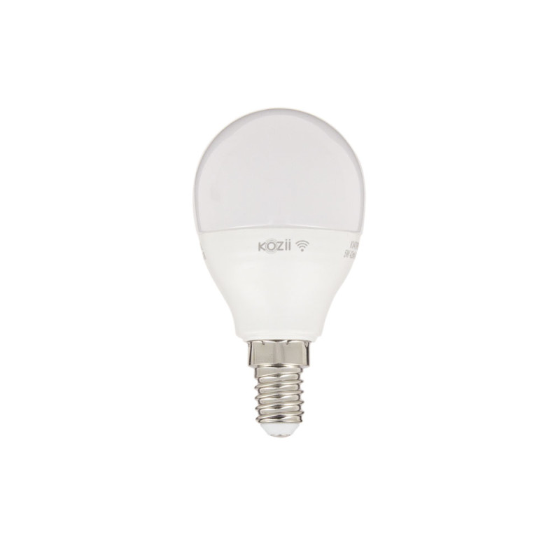 Ampoule LED connectée E14 RGB 470 lm 4,9 W KOZII