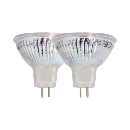 Ampoule spot LED GU5.3 blanc chaud 345 lm 5 W 2 pièces XANLITE