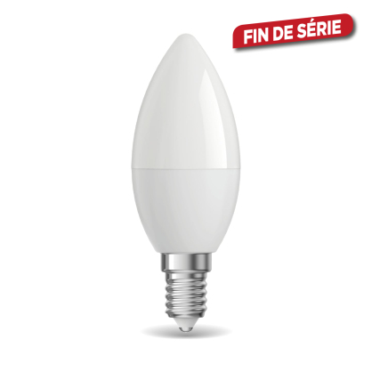 Ampoule flamme LED E14 blanc chaud 250 lm 3 W INVENTIV