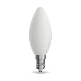 Ampoule flamme LED E14 blanc neutre 470 lm 4 W INVENTIV