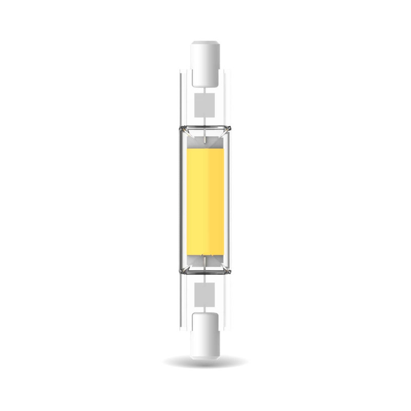 Ampoule crayon LED R7S blanc chaud 470 lm 4,5 W INVENTIV