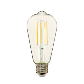 Ampoule à filaments Edison E27 blanc neutre 1055 lm 8 W XANLITE