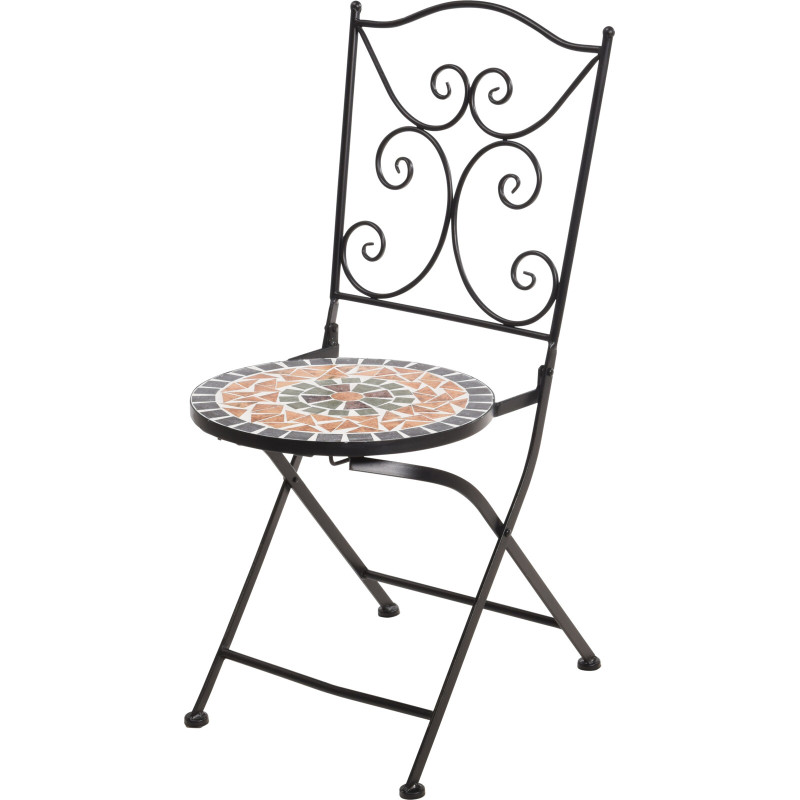 Chaise de jardin pliante Mosaïque