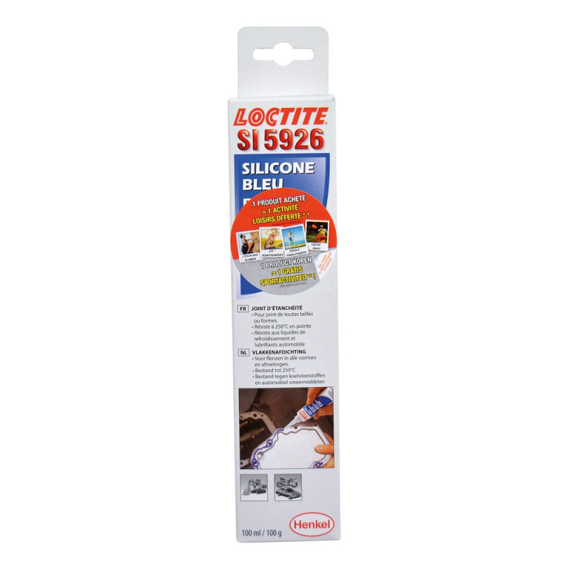 Silicone bleu pour joints 100 ml LOCTITE