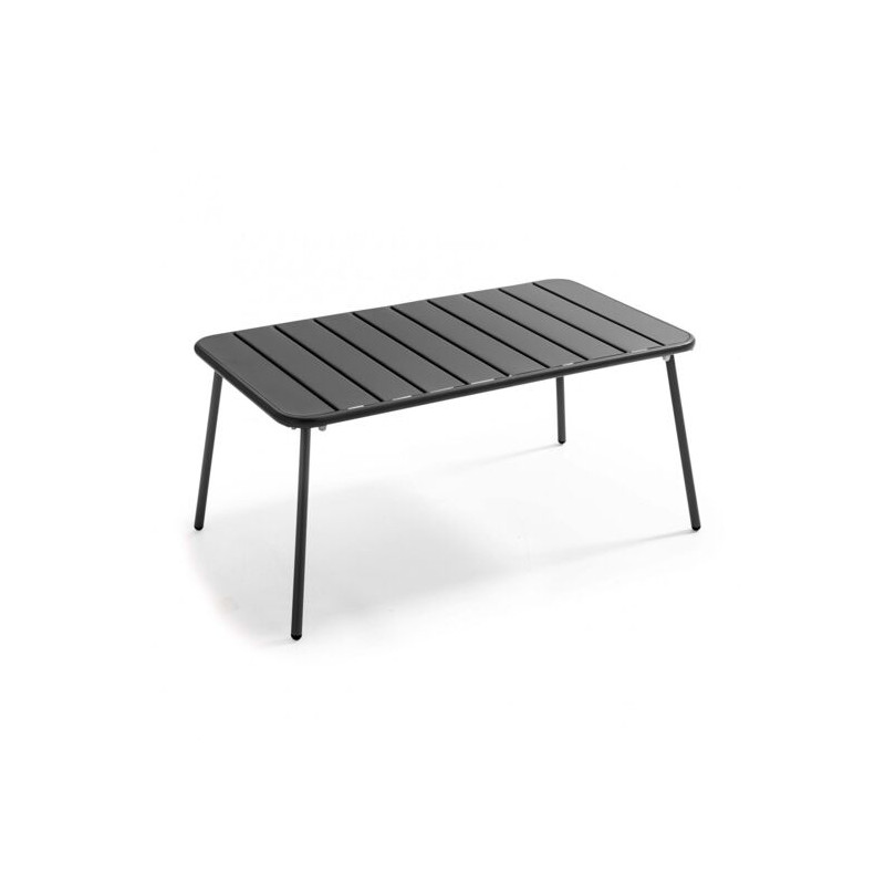 Table de jardin basse Palavas 90 x 50 x 40 cm