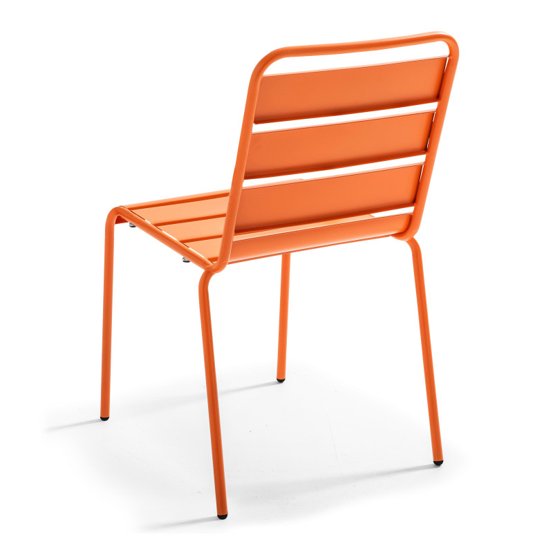 Chaise de jardin Palavas orange