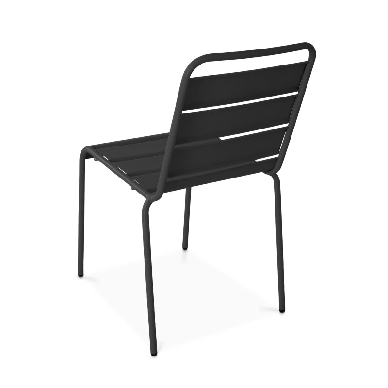 Chaise de jardin Palavas anthracite