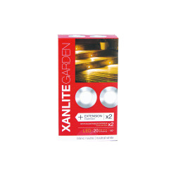 Spot extérieur à encastrer LED 4000 K chrome 2 pièces XANLITE Spot extérieur à encastrer LED 4000 K chrome 2 pièces XANLITE