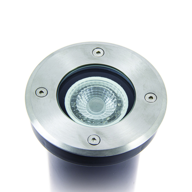 Spot extérieur à encastrer LED chrome GU10 XANLITE