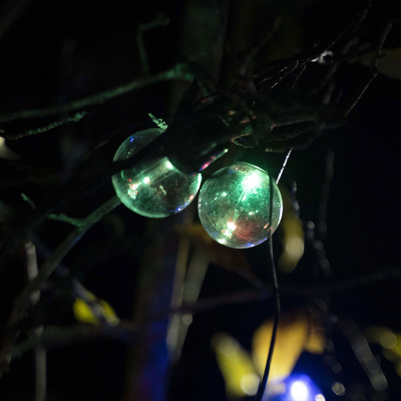 Guirlande lumineuse LED Guinguette RVB 5 m 8 x 1 W XANLITE Guirlande lumineuse LED Guinguette RVB 5 m 8 x 1 W XANLITE