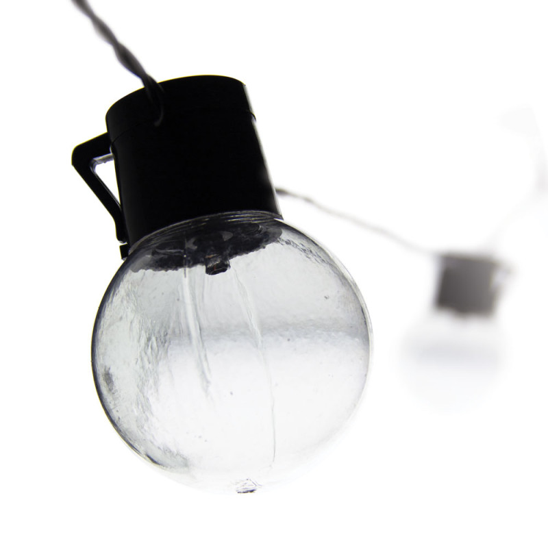 Guirlande lumineuse LED Guinguette RVB 5 m 8 x 1 W XANLITE Guirlande lumineuse LED Guinguette RVB 5 m 8 x 1 W XANLITE