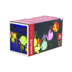 Guirlande lumineuse LED multicolore 2700 K 5 m 8 x 1 W XANLITE Guirlande lumineuse LED multicolore 2700 K 5 m 8 x 1 W XANLITE