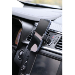 Support à pince pour smartphone sur ventilation CARPOINT Support à pince pour smartphone sur ventilation CARPOINT