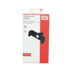 Support à pince pour smartphone sur ventilation CARPOINT Support à pince pour smartphone sur ventilation CARPOINT