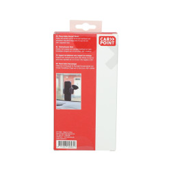 Support à pince pour smartphone sur pare-brise CARPOINT Support à pince pour smartphone sur pare-brise CARPOINT