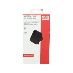 Support magnétique pour smartphone sur ventilation 42 x 42 mm CARPOINT