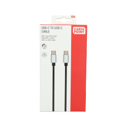 Câble USB C - USB C 1 m CARPOINT