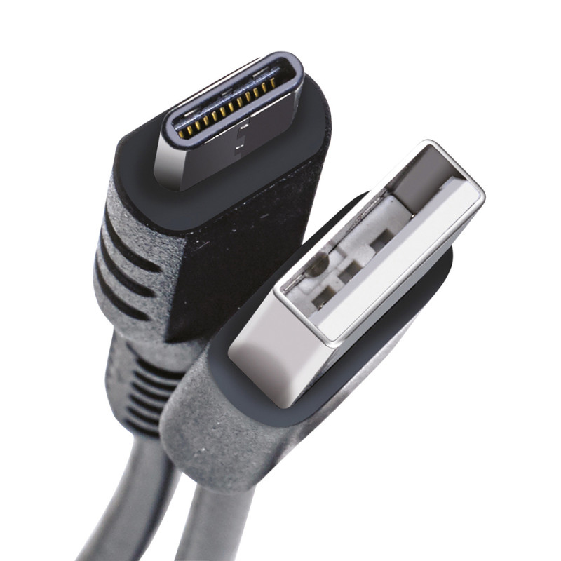 Câble de données USB C 1 m noir