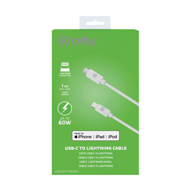 Câble USB C - Lightning 1 m